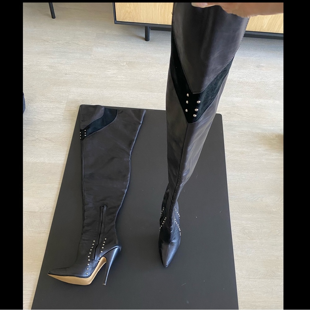 Thigh high boots